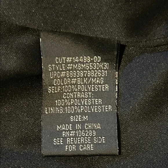 Fifth & Park Black Floral Long Sleeve Dress M - Picture 5 of 7